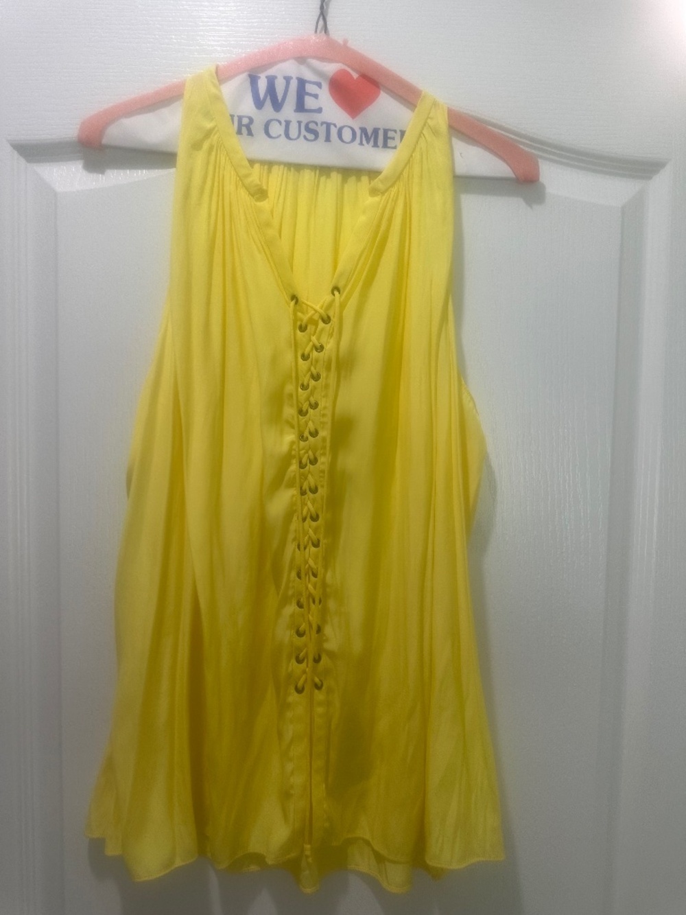 Ramy Brook sleevless lace up blouse